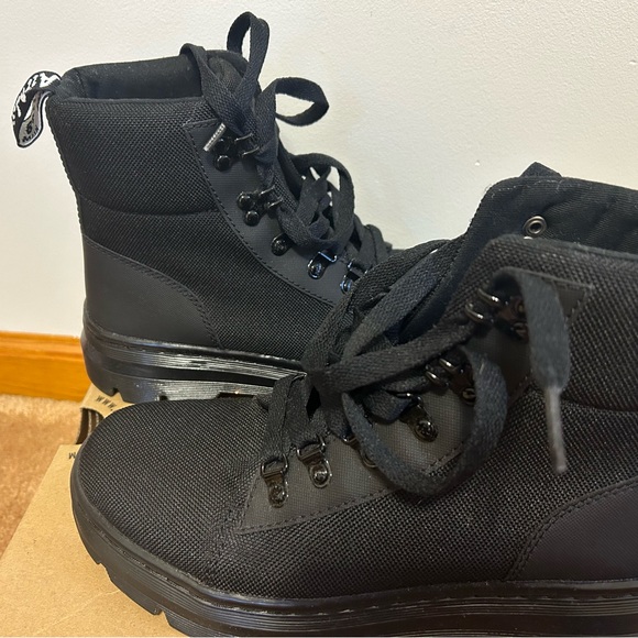 Black winter doc martins. - Picture 2 of 4